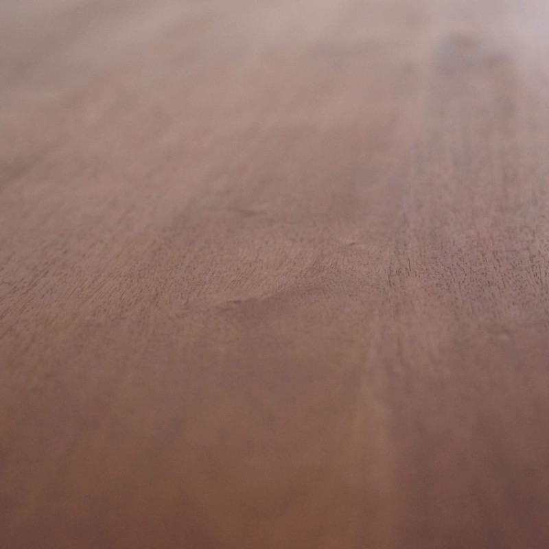 Table à manger rectangulaire en bois massif de manguier