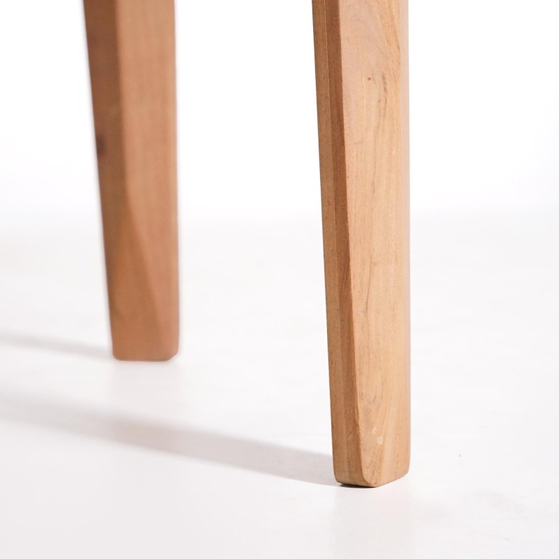 Table à manger ovale en bois massif de manguier - Orama