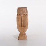 Statue décorative en bois sculpté 53 cm - Mana