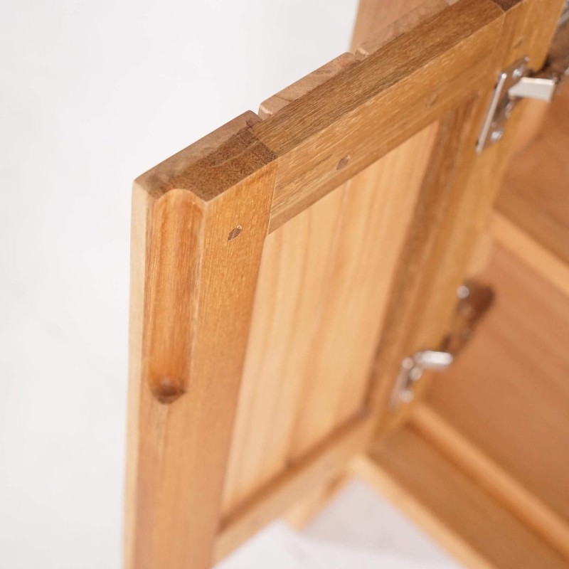 Meuble lave mains en bois massif - Neo