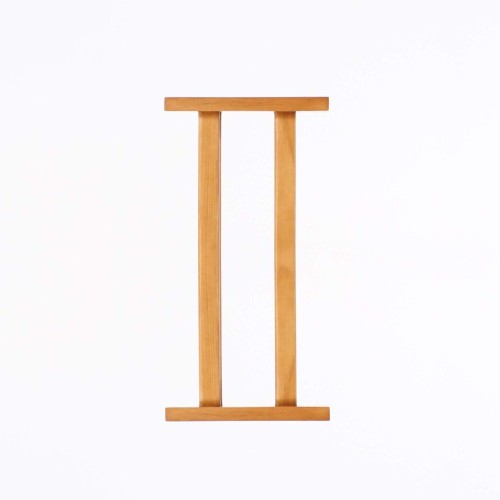 Porte serviettes en bois de teck massif