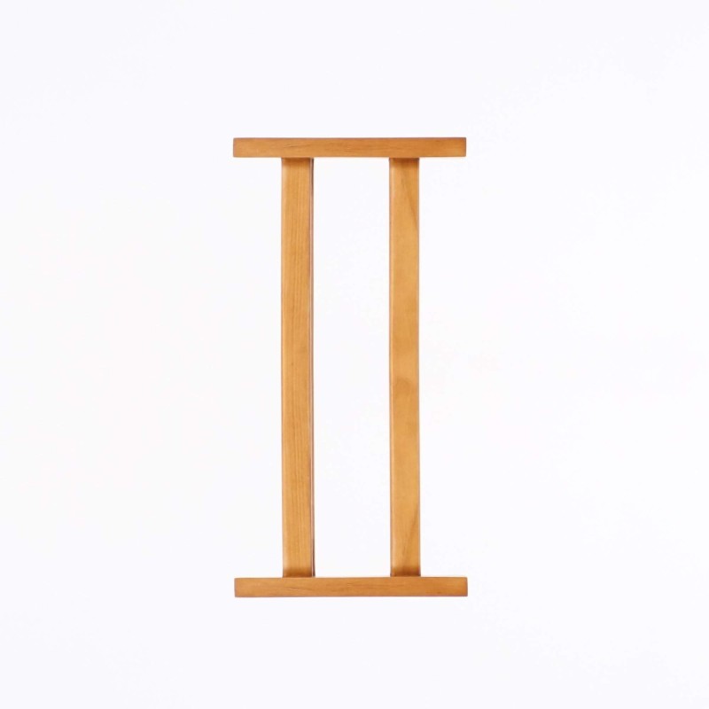 Porte serviettes en bois de teck massif