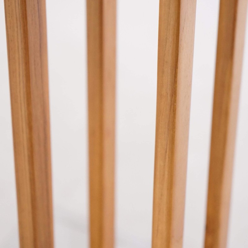 Porte serviettes en bois de teck massif