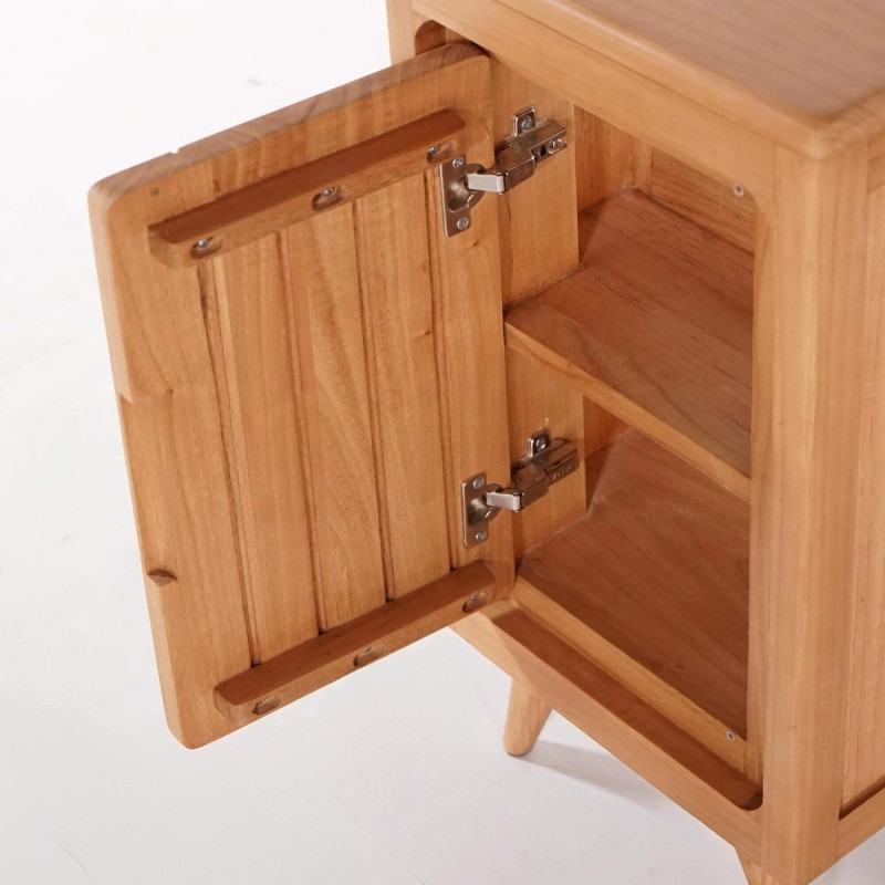 Meuble lave mains en bois massif - Pragati