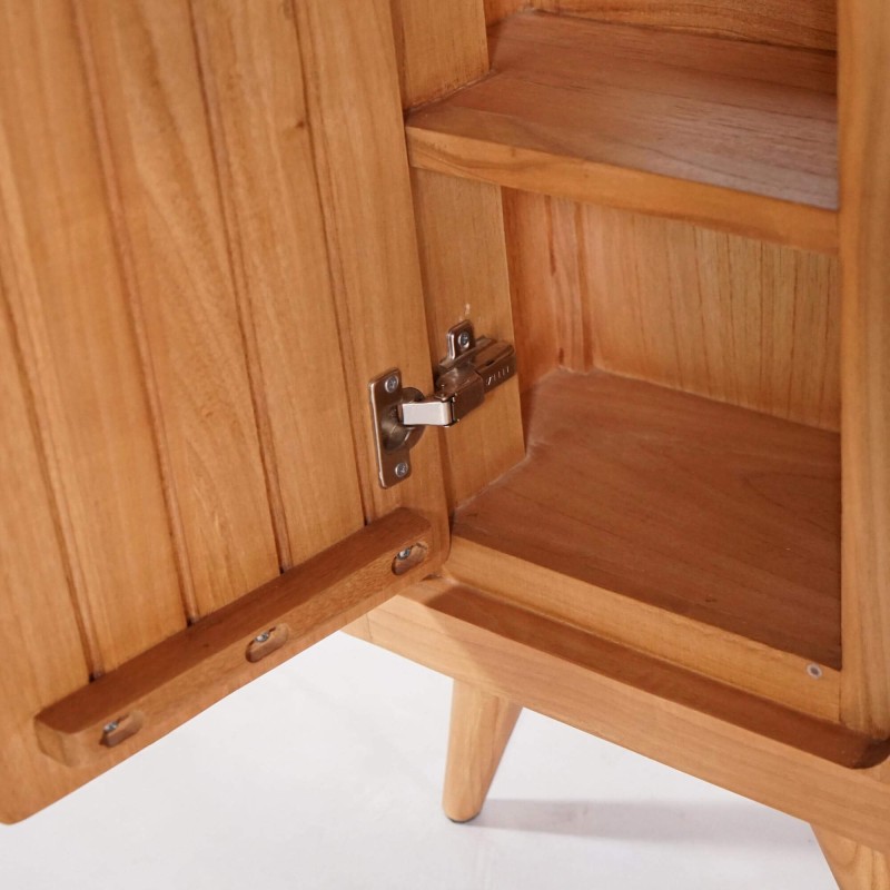 Meuble lave mains en bois massif - Pragati