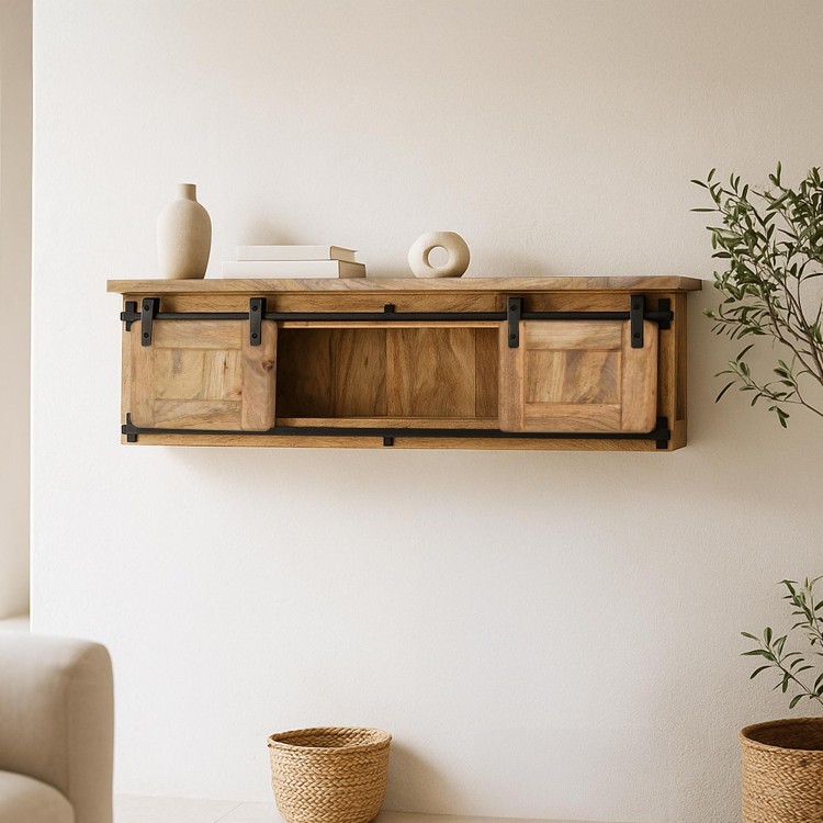 Etagère industrielle bois et métal - Paris