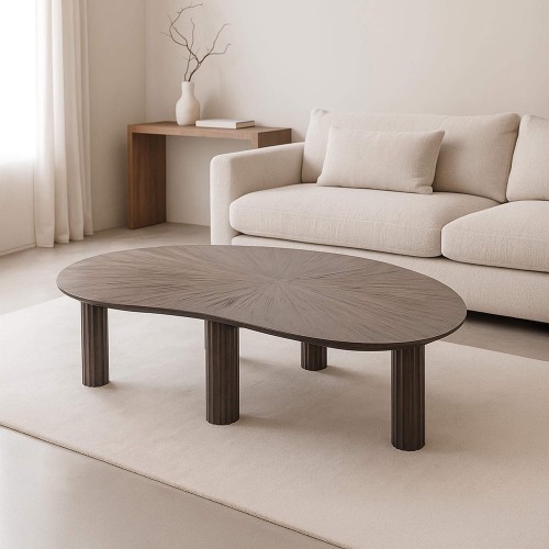 Table basse en bois de teck...