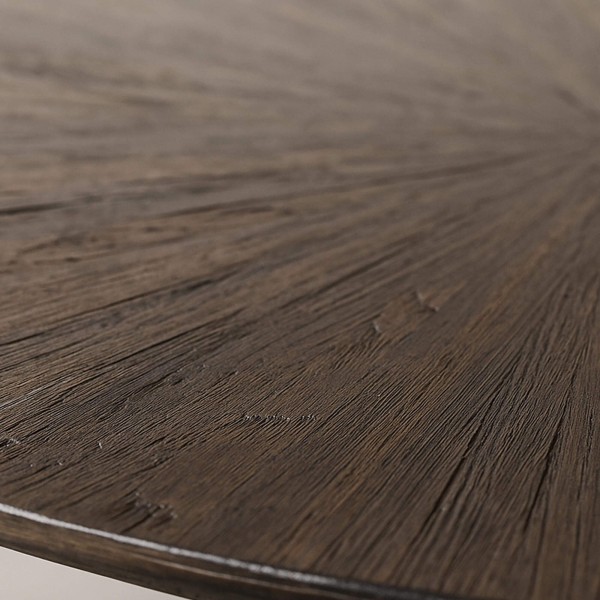 Lot de 2 tables de salon rondes en bois de teck - Ovo