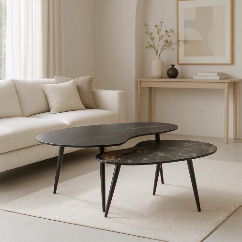 Set de 2 tables basses de...