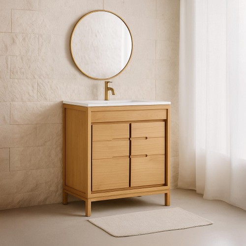 Meuble de salle de bain en...