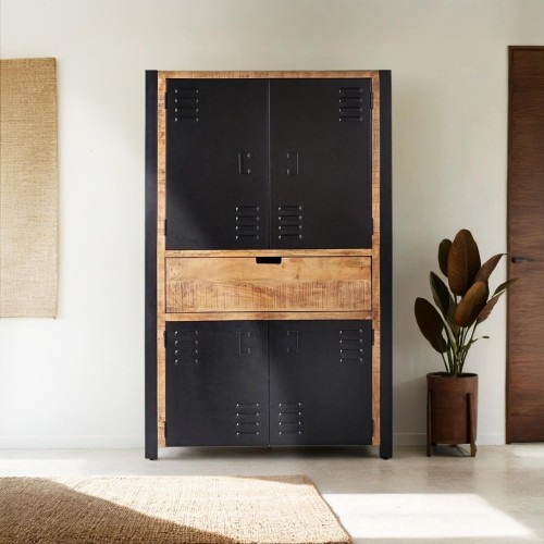Armoire en bois massif de...