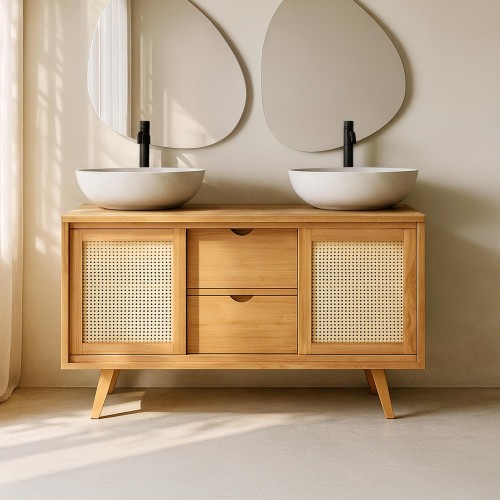 Meuble salle de bain en...