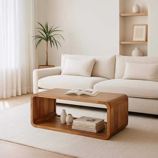 Table de basse en bois d'acacia - Onda