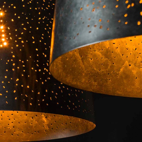 Luminaire industriel à suspendre en métal - Sosmos