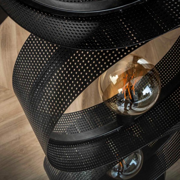 Lampe de salon en métal avec finition anthracite - Torre