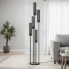 Lampadaire moderne à tubes LED 5 lumières - Vertigo
