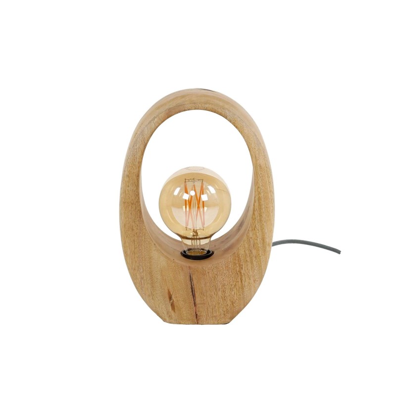 Lampe à poser en bois de manguier massif - Oro