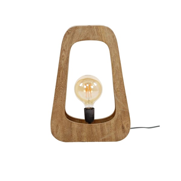 Lampe de table en bois de manguier massif - Noxios
