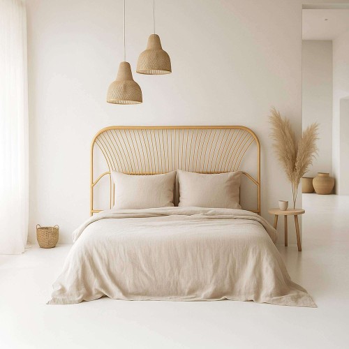 Tête de lit 160 cm en osier (rotin) - Canea