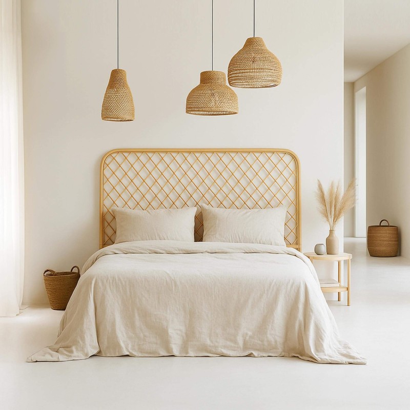 Tête de lit 160 cm en osier (rotin) - Rivia