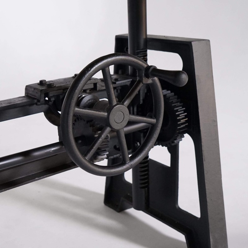 Table de salle à manger industrielle réhaussable