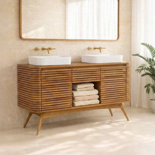 Meuble de salle de bain en...