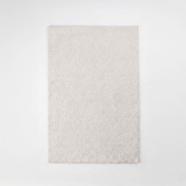 Tapis en laine 140x200 cm, blanc - Handa
