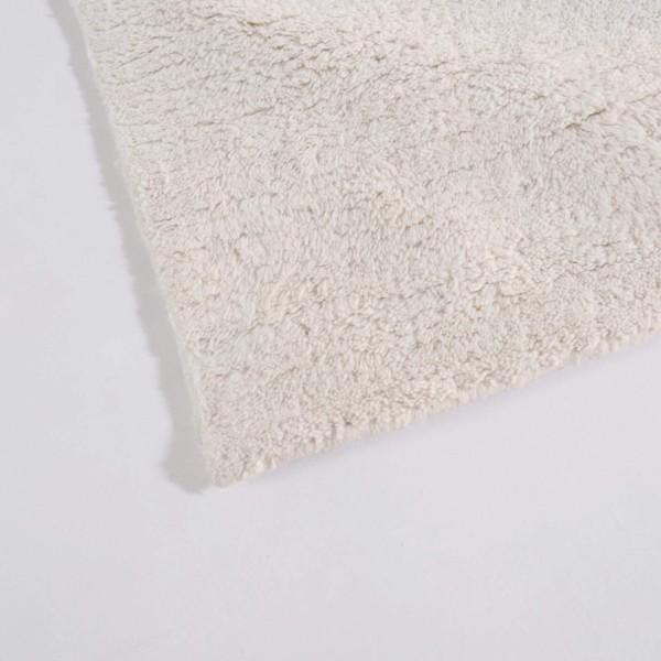 Tapis en laine 160x230 cm, blanc - Handa