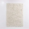 Tapis en laine 140x200 cm, blanc - Ruma