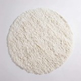 Tapis en laine 200x200 cm, blanc - Ruma