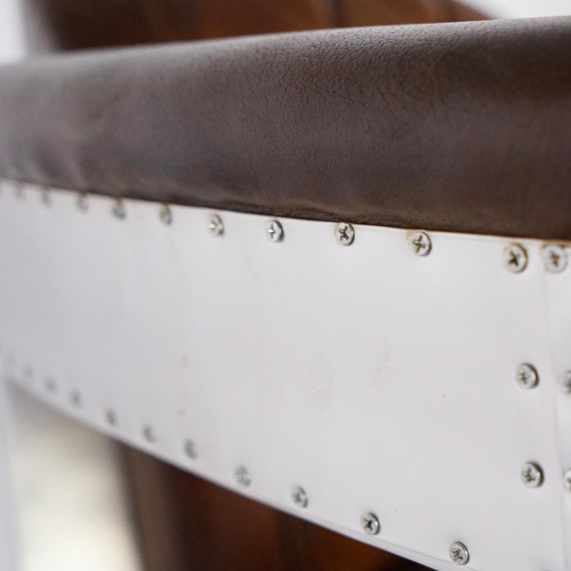 Fauteuil aviateur en cuir