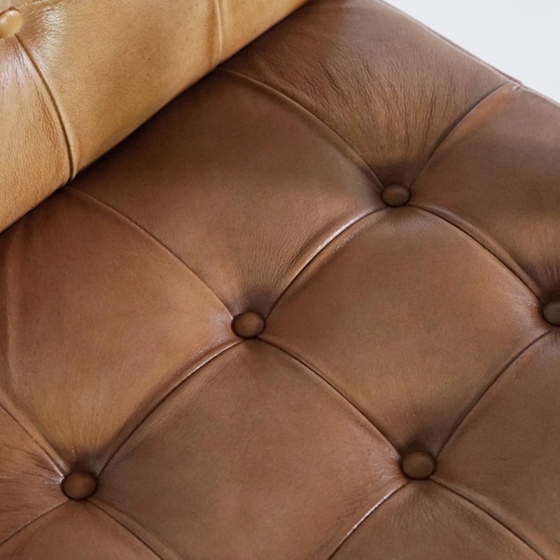Fauteuil en cuir véritable - Baxter