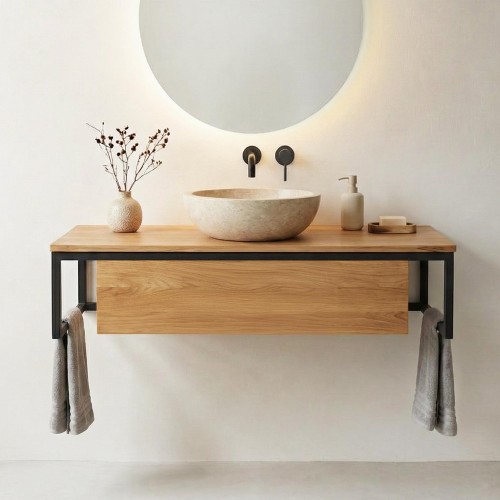 Meuble de salle de bain 120 cm - Loft