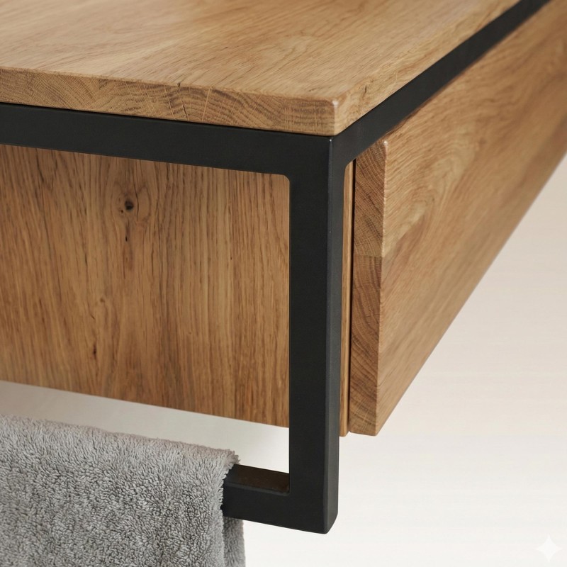 Meuble de salle de bain 120 cm - Loft