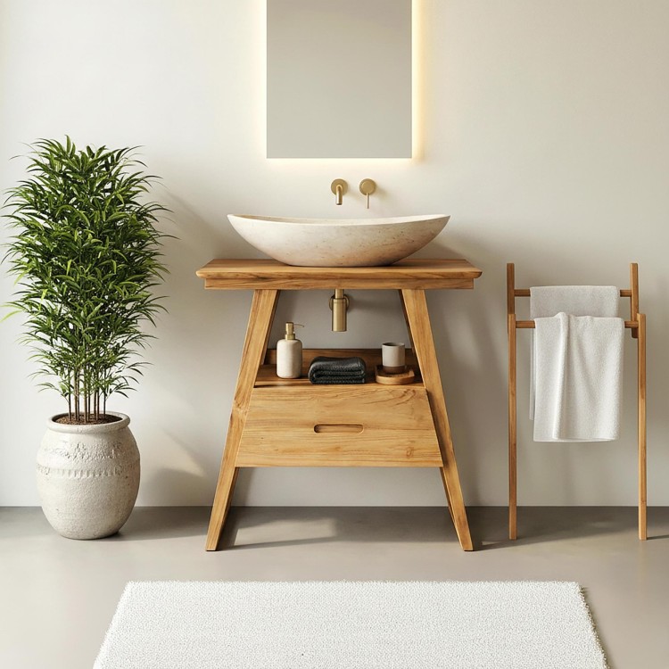 Meuble de salle de bain 80 cm - Mizu