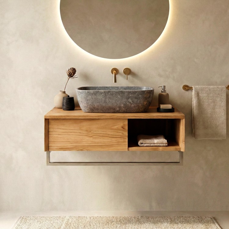 Meuble de salle de bain 80 cm - Hako