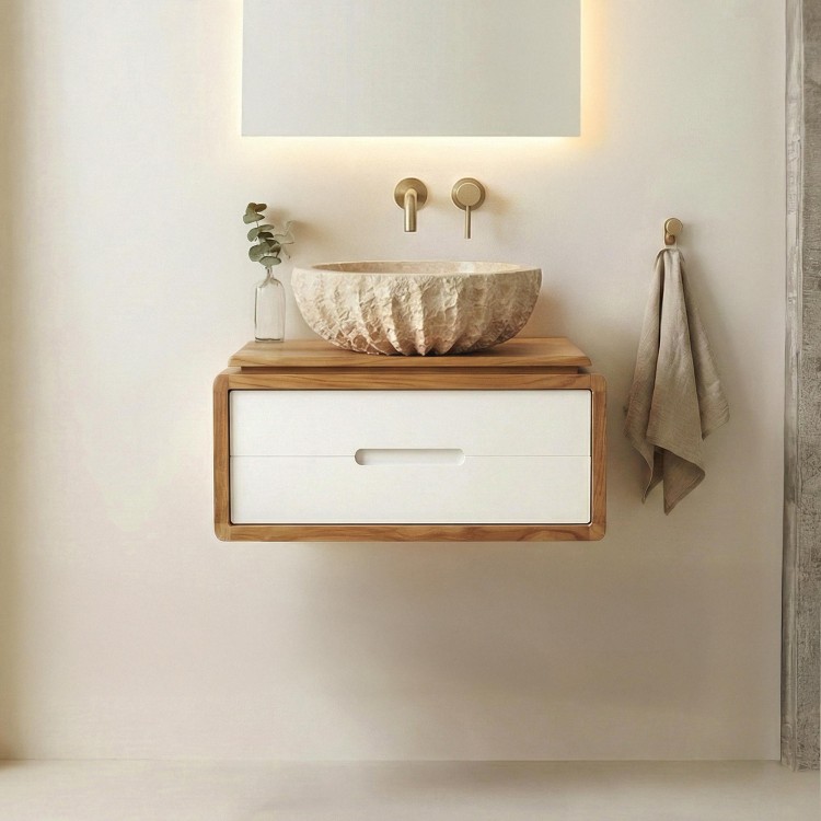 Meuble de salle de bain 70 cm - Duo