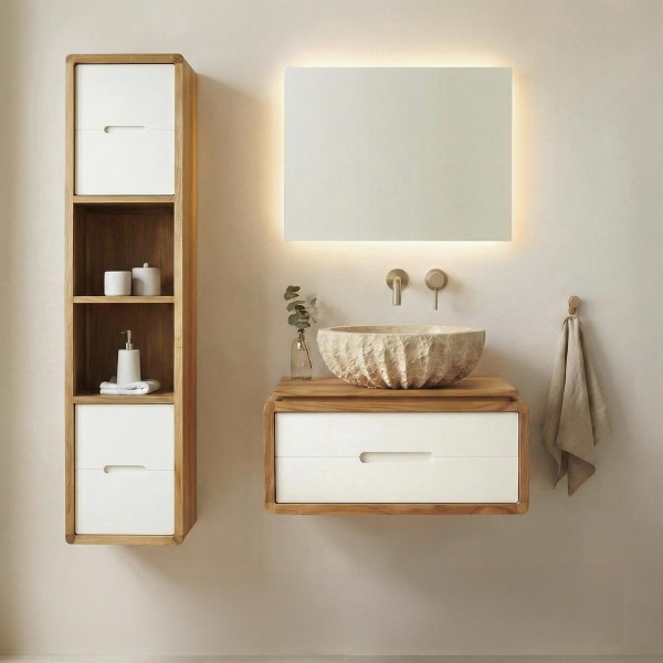 Colonne de salle de bain - Duo