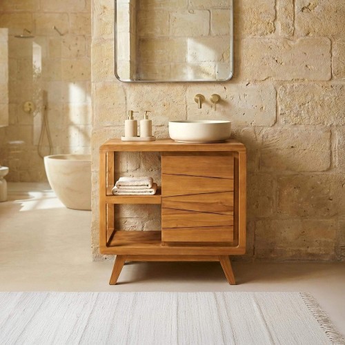 Meuble de salle de bain sous vasque 80 cm - Sahar