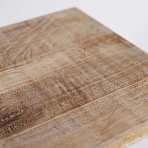 Bout de canapé en bois massif - Luno