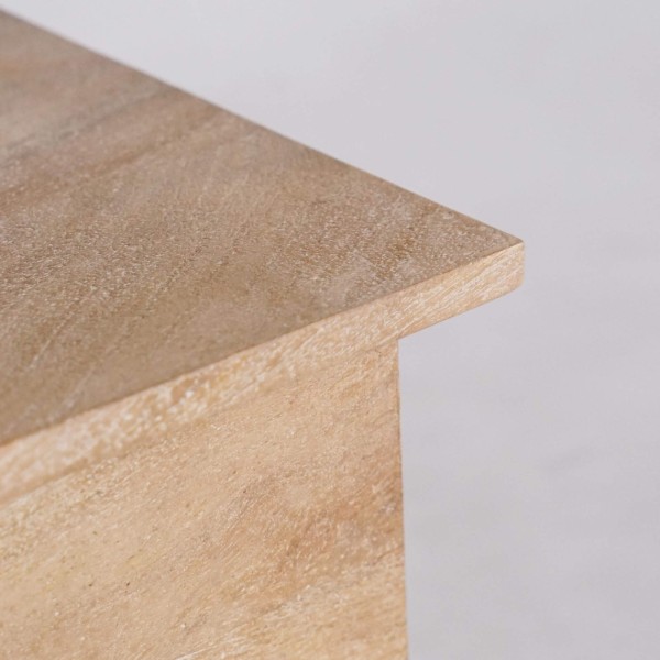 Coffre de rangement en bois massif - Milo