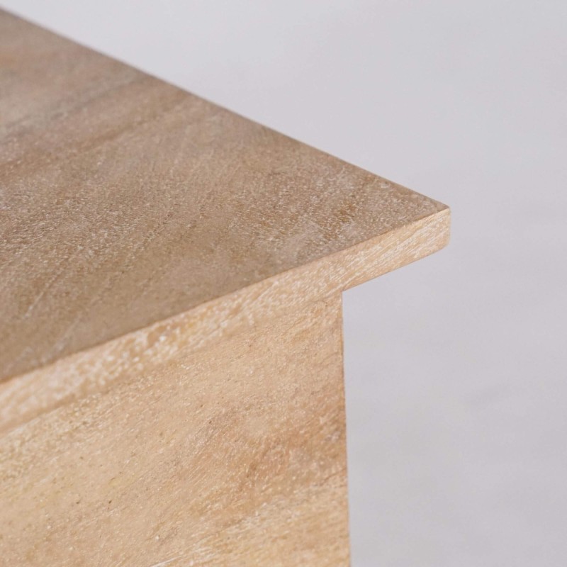 Coffre de rangement en bois massif - Milo