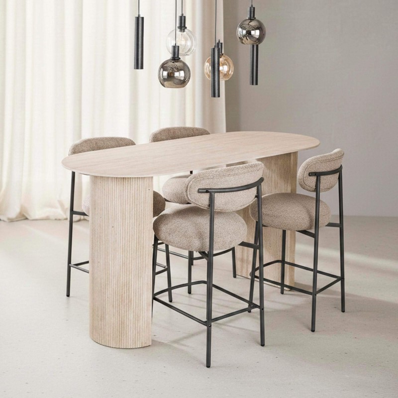 Chaise haute de cuisine pour ilôt central - Kai