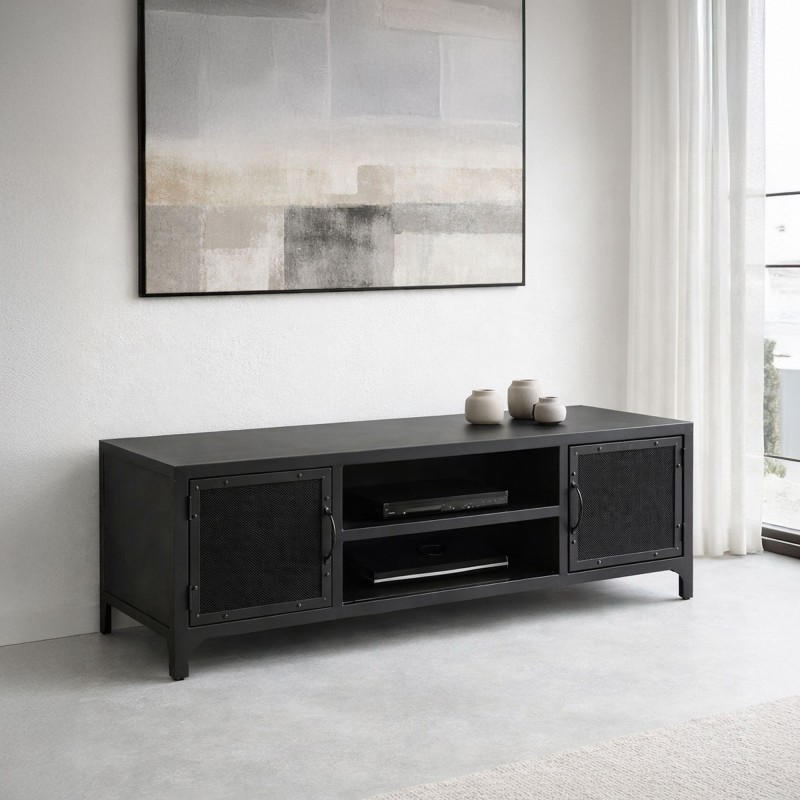 Meuble TV métal - Chicago