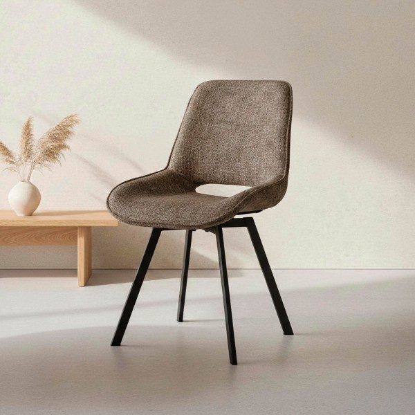 Fauteuil pivotant design pour salle à manger - Dune