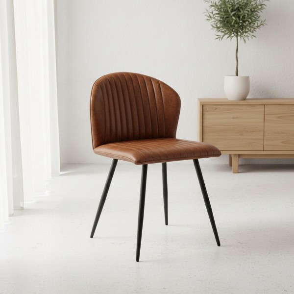 Chaise en cuir - Madison