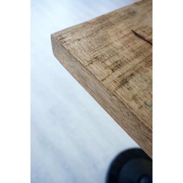 Table restaurant haute bistrot carrée 70 cm