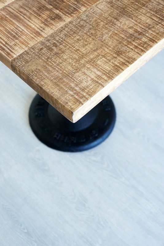 Table restaurant bistrot carrée 70 cm