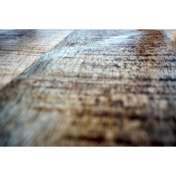 Table restaurant ronde industrielle bistrot 60 cm