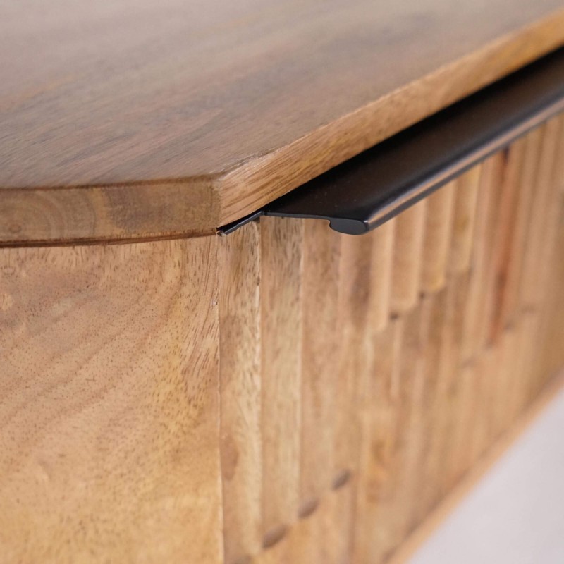 Table basse en bois de manguier massif - Uma